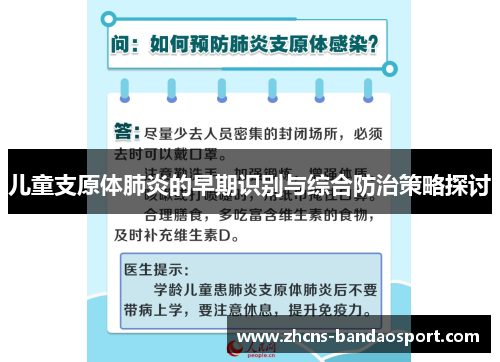 儿童支原体肺炎的早期识别与综合防治策略探讨